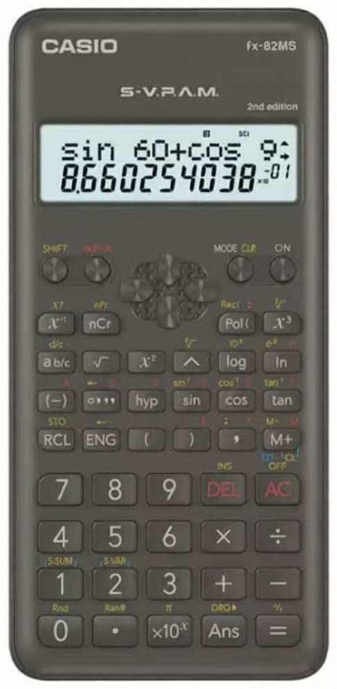 Калькулятор научный CASIO FX-991CW-W-ET-V