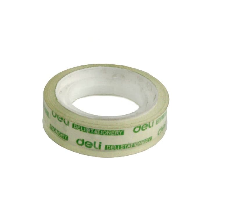 Скотч, 12х14м, прозрач, упак 12шт, цена за 1шт DELI