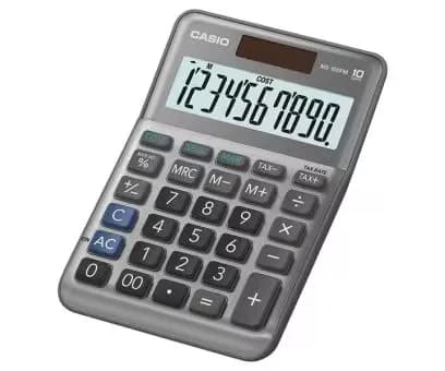 Калькулятор настольный CASIO MS-100FM-WA-EP