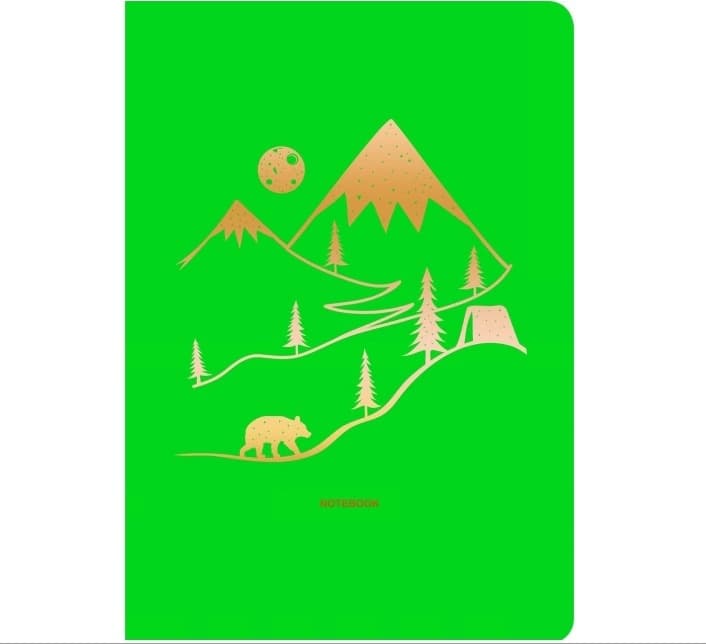 Тетрадь А4, 40л, клет, скреп, офсет 60 гм2, белизна 100 Sweet apple