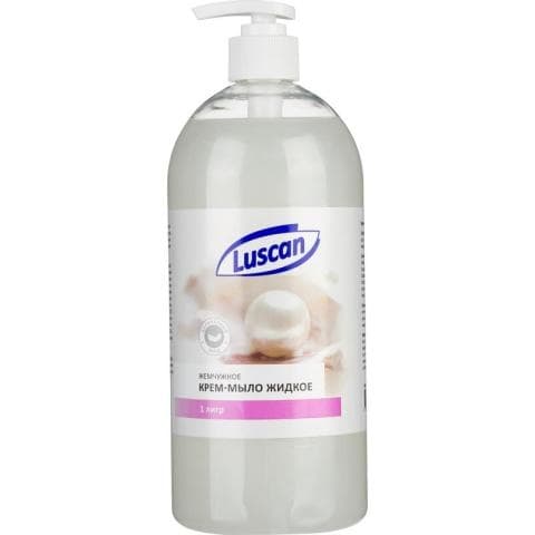 Жидкое мыло (крем-мыло) Luscan жемчужное, 1л