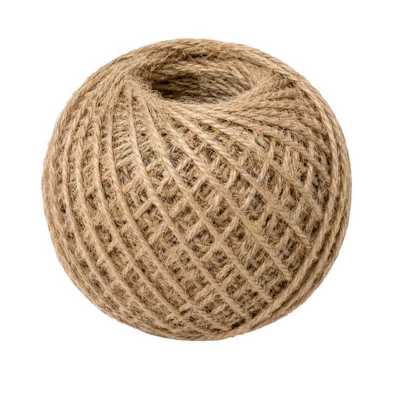 Шпагат пеньковый, 100 м, 90г (9x9x7cм), толщина 1мм, Forofis