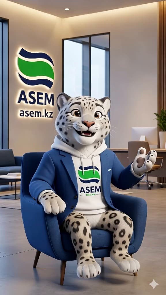 Почему символом Asem.kz стал снежный барс