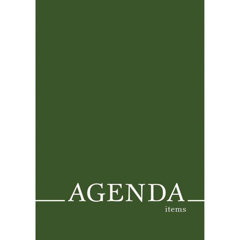 Ежедневник А5 недатир 128л календ до 2026г Agenda Green