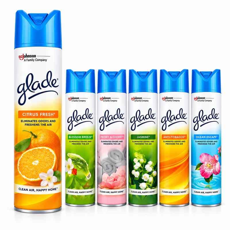 Освежитель воздуха GLADE аэрозоль в ассортименте