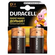Батарейка Duracell,Basic LR20 (D) 2шт