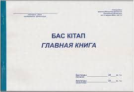 Журнал Главная книга для ТОО