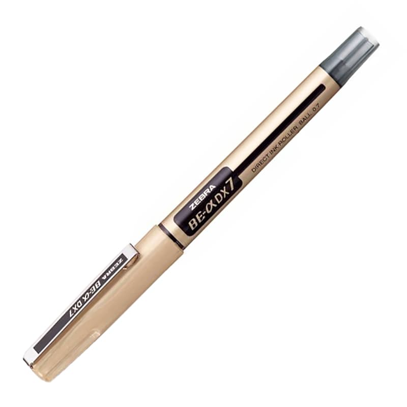 Ручка-роллер DX7(0,7мм) Gold barellBlack ink 306 111110