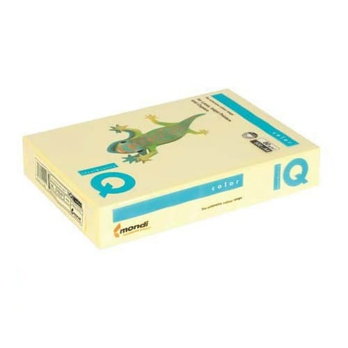 Бумага IQ Color Pale YE23, желтый, формат А4, пл-ть 80 грм2, 500 листпач. 400211