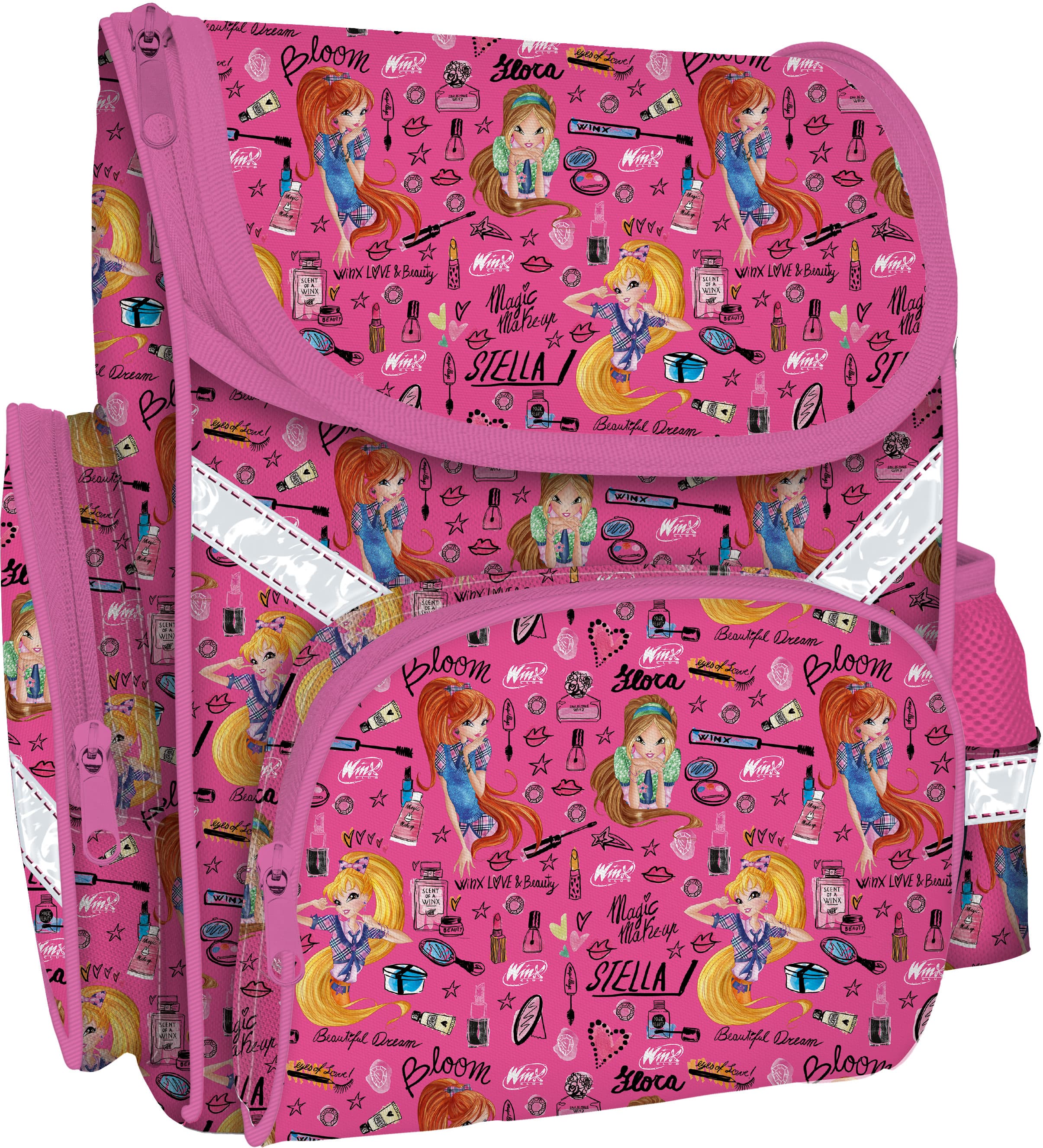 Ученический рюкзак ErichKrause® EasyLine® с двумя отделениями 20L Neon Dragonflies