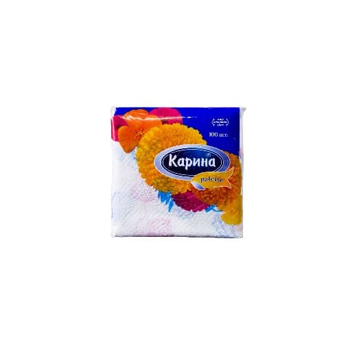 Салфетки Карина Palette однослойные, 150 шт