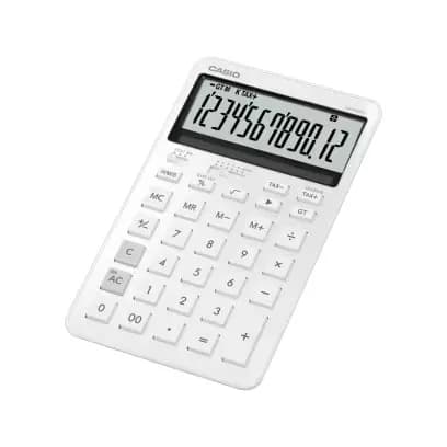 Калькулятор настольный CASIO MS-200DQ-WE-W-EP белый
