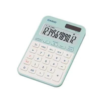Калькулятор настольный CASIO MS-20YC-LG-W-EP светло-зеленый