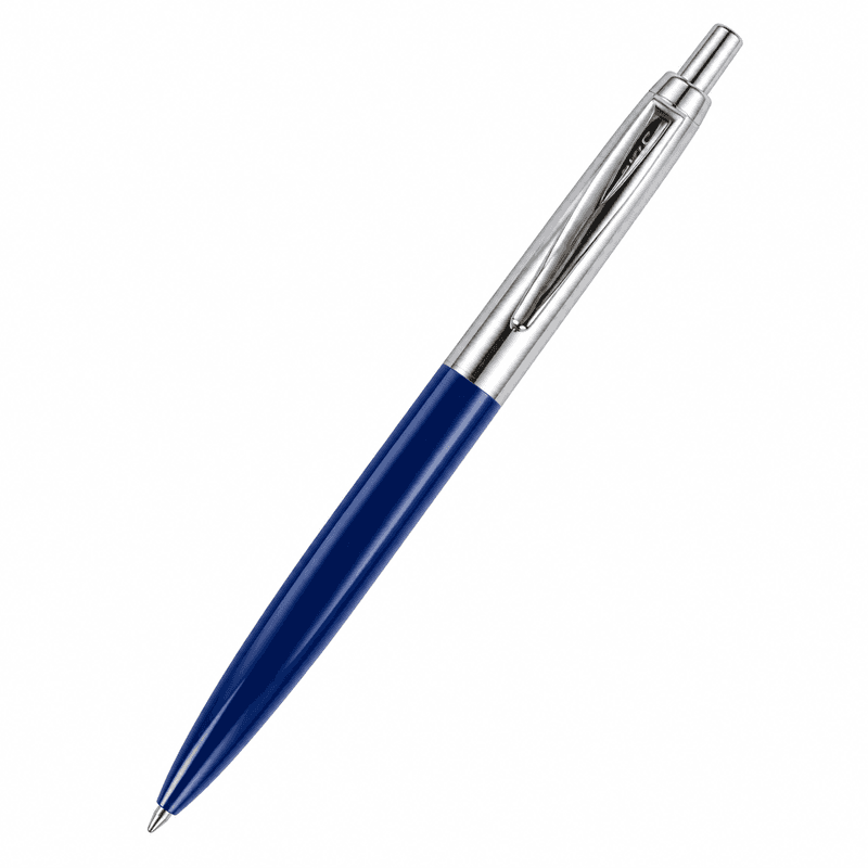 Ручка шариковая ПОДАРОЧНАЯ, 1,0мм,NEW Premium шариковая ручка «JOTTER» темный синий/хром (210084)