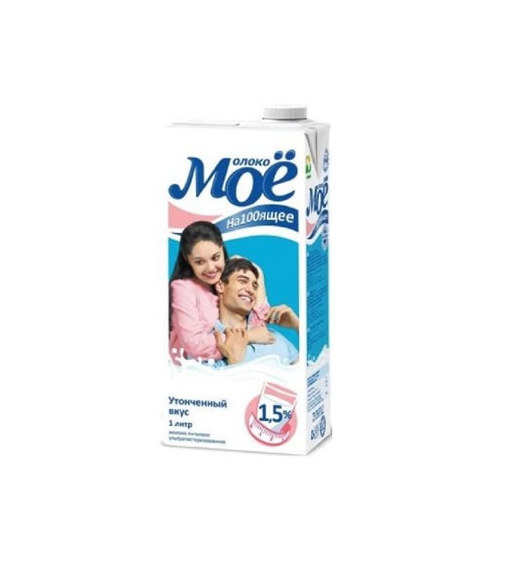 Молоко 1,5% 1л.