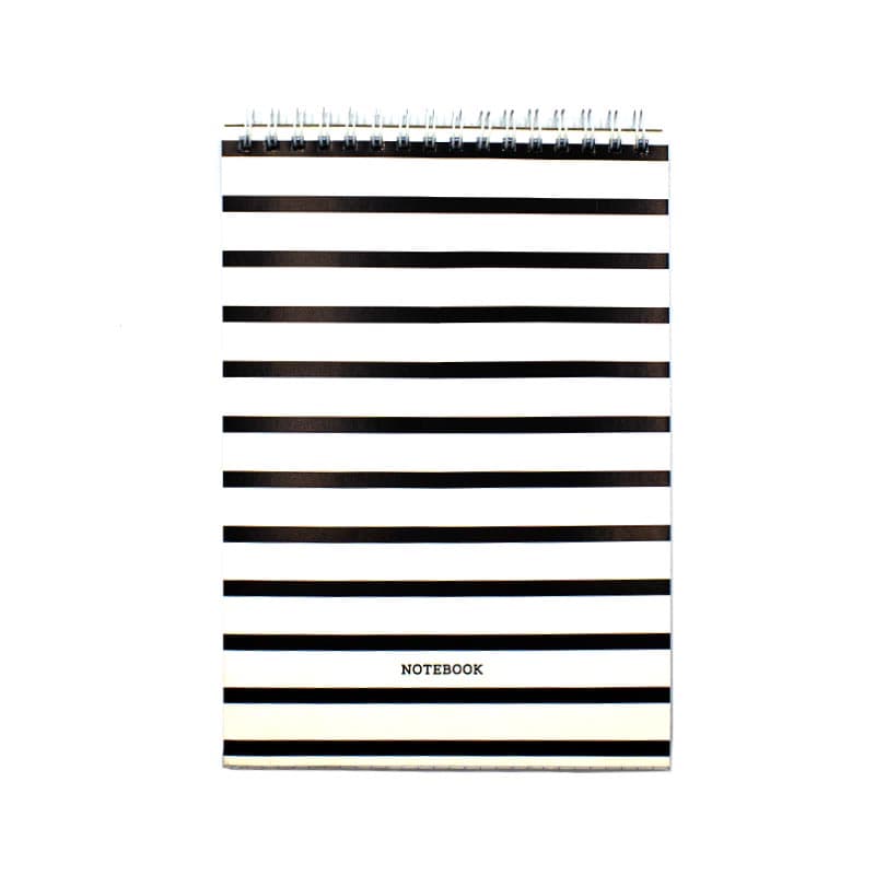 Блокнот А5, 60л, гребень, клетка, ArtSpace Узоры. BW Pattern, твердая подложка