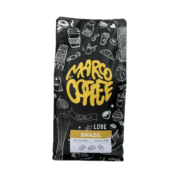 Кофе в зернах caffe Brazil MARCO, 1 кг