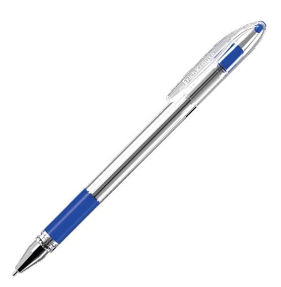 Ручка шариковая, синяя, 0.7мм, прозр. корпус, прорезин., L-30 ULTRA, упак 12 шт/144/1728ERICH KRAUSE