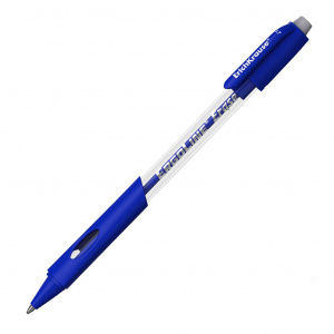 Ручка гелевая, автомат, 0,7мм, синяя, СО СТИРАЕМЫМИ ЧЕРНИЛАМИ, ERICH KRAUSE