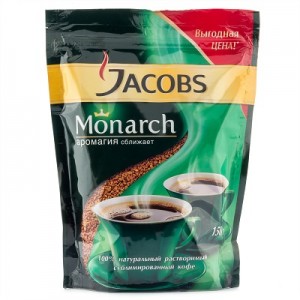 Кофе Jacobs Monarch. Мягкая упаковка 300гр