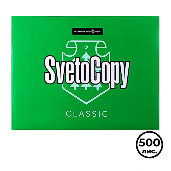 Бумага Svetocopy, А4, 80 гр/м2, 500 листов в пачке