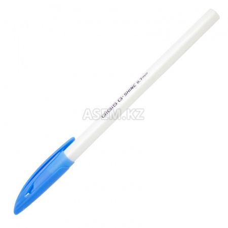 Ручка шариковая, синяя, 0,7 мм, масляная, G-SHINE-UNI MAX